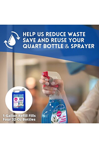 Dowclean بخاخ منظف سائل لزجاج النوافذ