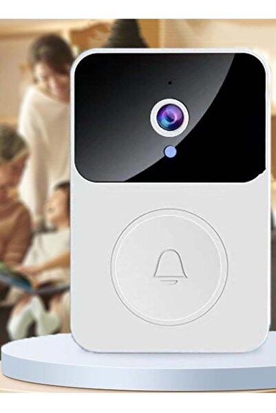 Jmary جرس باب لاسلكي ذكي مزود بكاميرا فيديو ورؤية ليلية MF-5