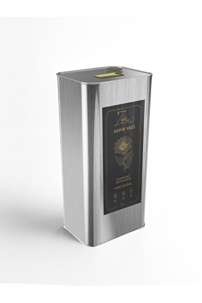 zafirnatural Soğuk Sıkım Aspir Yağı 5 L - %100 Saf Doğal Omega 6 Yüksek Linol...