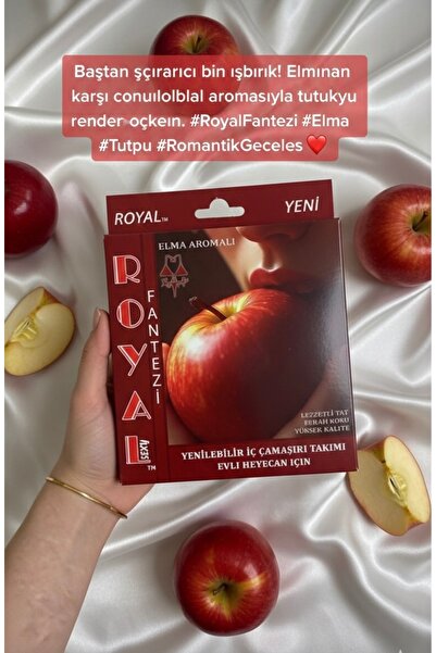 Royal SET DE LENJERIE INTIMĂ CU AROMĂ DE FRUCTE PENTRU FEMEI
