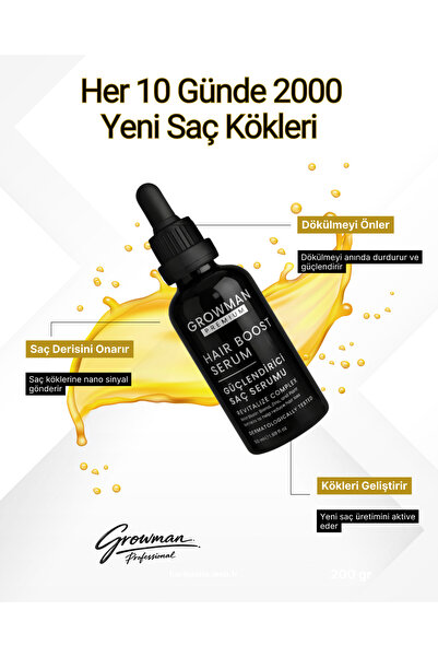 growman Serum Kadın Erkek – Oluşumu & Kök Güçlendirme