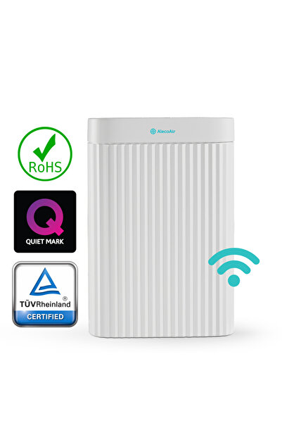 AlecoAir Dehumidifier and Purifier D14 ARIO, 20 sq m, WiFi, UV-C, Ionization,...