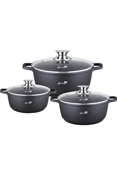 Bachmayer Soup Pot Set with Granite Coating