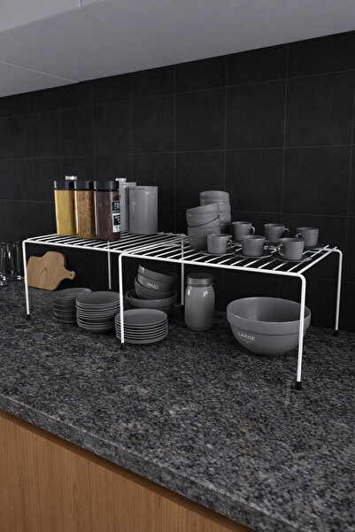 EVA METAL TASARIM Proširiva polica, podesivi organizator za ormarić, organiza...