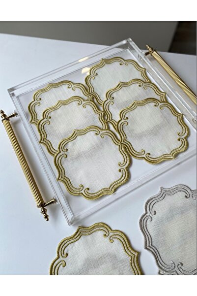 ELORA MAISON 6’lı Kokteyl Peçete, Parti Peçetesi, Bardak Altlığı, Sunum Peçetesi