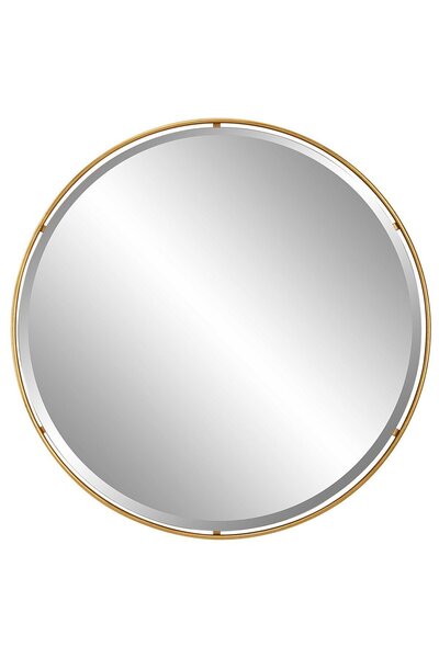 UTTERMOST Canillo Round Mirror, Gold