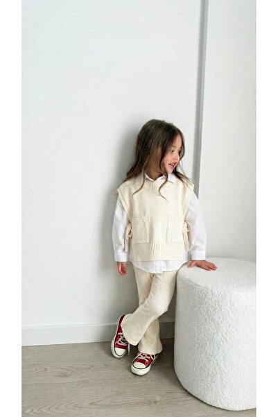 Butik Kız Çocuk White Quen 3 lü takım