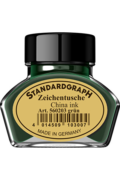 Standardgraph Μπουκάλι πράσινου μελανιού 30 ml