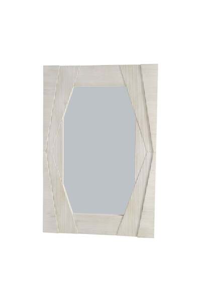 Sagebrook Home مرآة حائط من الخشب المنحوت من هارلو، مقاس 54 × 36 بوصة