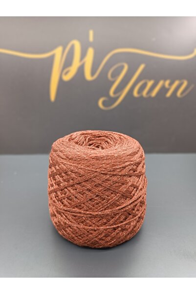 Pİ Yarn Glittery Viscose Tile Hand Knitting Yarn 500Gr 50% Glitter 50% Viscose