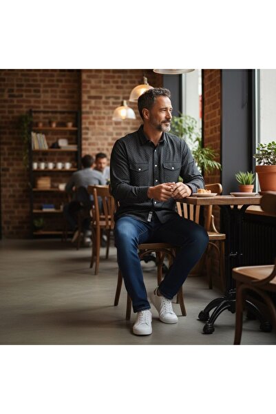 DLC Tekstil Classic 2-Pocket Covered Cotton Shirt