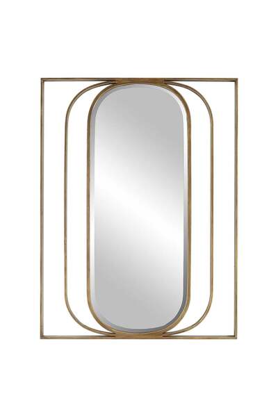 UTTERMOST Replicate Contemporary Oval Mirror