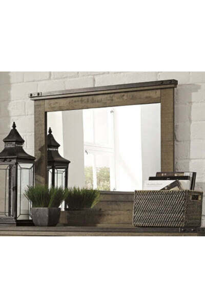 Ashley Furniture مرآة غرفة نوم ترينيل