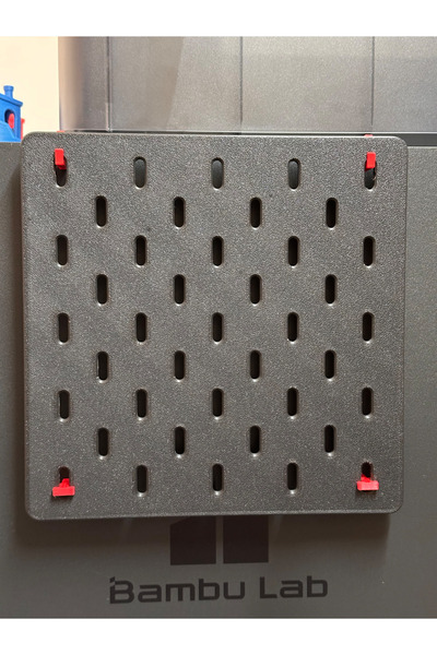 DU&ER Pegboard Cover Plate – Perforated Board Compatible Flat Panel Organizer