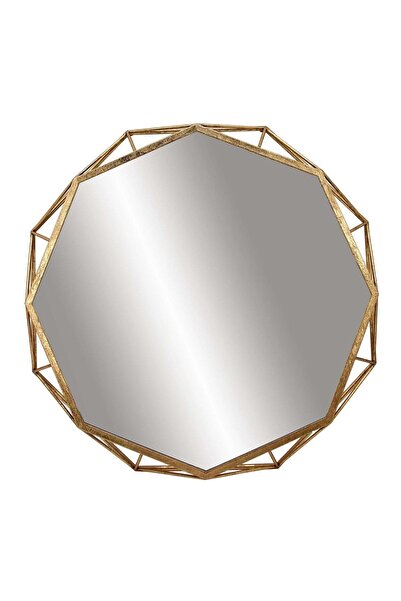 Sagebrook Home METAL, 28" 2D OCTAGON MIRROR,GOLD