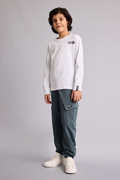 DeFacto Boy's Tracksuit Bottoms G6152A8/Ar234 Lt.Anthra