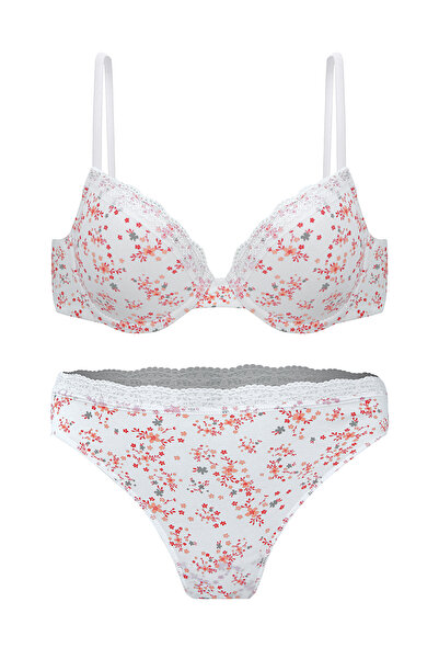 Wonna Alba Cotton Printed Padded Suit for Maximum Grip and Seamless Fit - 274...