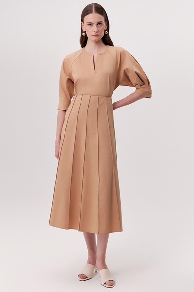 Exquise Multi-Piece Flared Midi Skirt