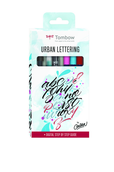 Tombow Σετ δημιουργικών γραμμάτων για αστικές περιοχές
