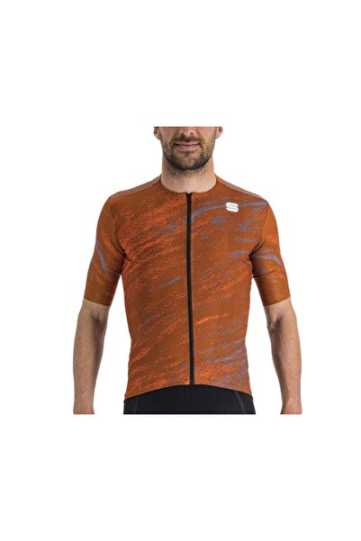 Sportful Cliff Supergiara Men's Cycling Jersey-Brown-XL