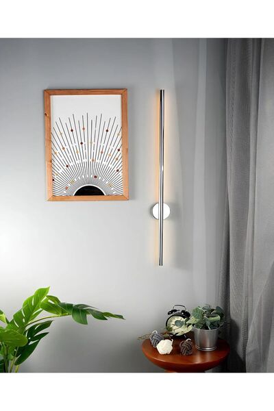 Pa Petra Aydınlatma Modern Dekoratif Led Duvar Aplik Uzun Çubuk Led Tekli 80 ...