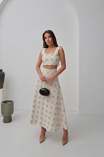 Rabona Fashion Riviera Embroidered Co-Ord