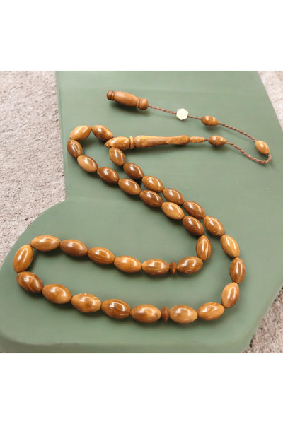 İnan Tesbih Natural Kuka Arpa Cut Master Signed Model Prayer Beads