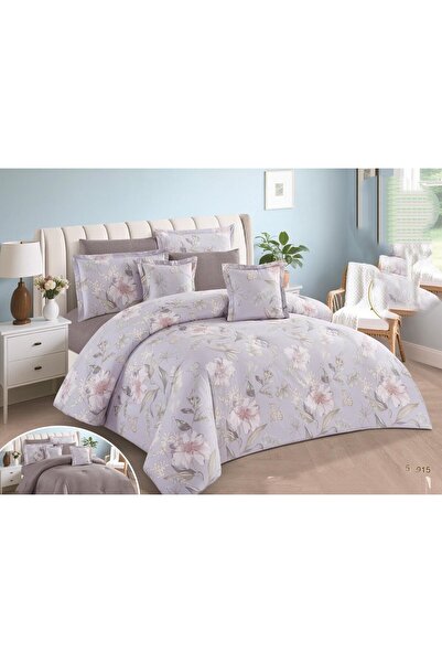 alzawia Summer single bedspread, elegant 5-piece set