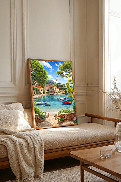 Dekorsiahome One Piece Wooden Framed Painting Tk3085
