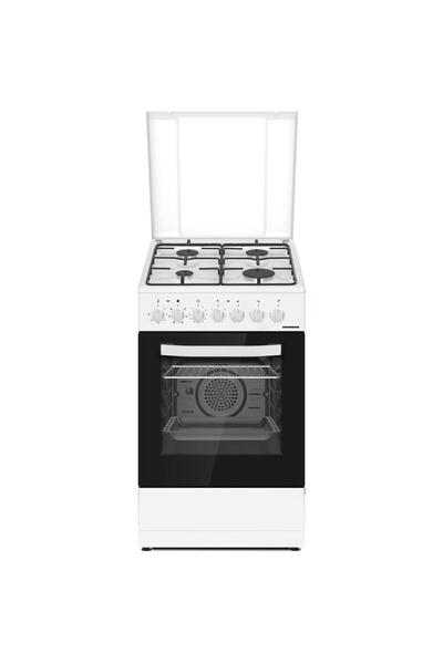 Heinner Mixed Cooker, Electric Oven, HFSC-S60LITGC-WH, 4 Burners, Class A, Ti...
