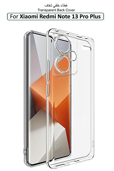 Generic Xiaomi Redmi Note 13 Pro Plus - Transparent Silicone Protective Back ...