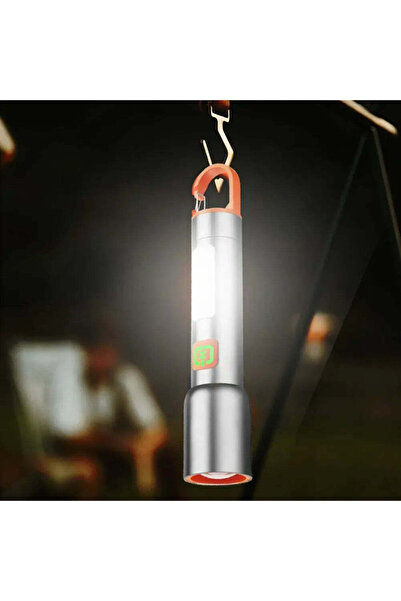 Promagg Multifunctional Rechargeable LED Lantern – Adjustable Zoom, Type-C Ch...