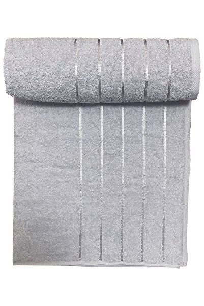 enti ev tekstili Büyük Banyo Havlusu 100x150 Gri Renk