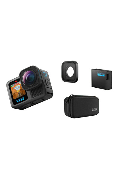 GoPro Cameră de acțiune Ultra Wide Edition, 27MP, 5.3K, ecran tactil de 2.27"...