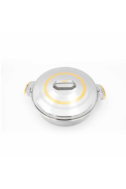 SQF Round stainless steel containers in two colors (2 liters)