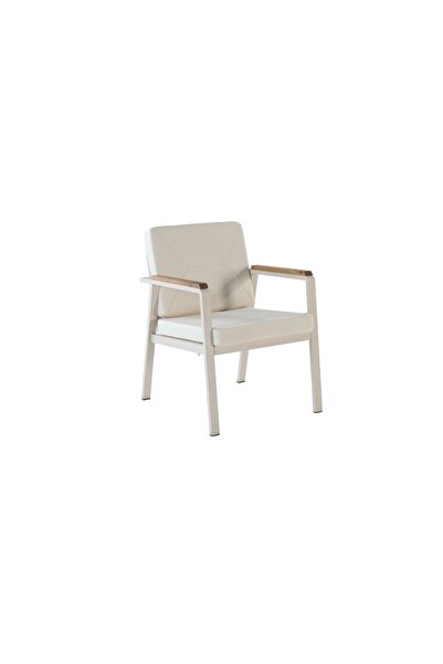 Tu Tienda Milas Alüminyum 6 Sandalye+Masa (80*140) Bahçe Balkon Mutfak Masa Takımı