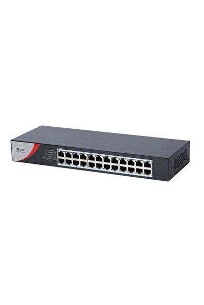 Hikvision Switch Gigabit cu 24 de porturi, HiLook NS-0524R, 10/100/1000Mbps, ...