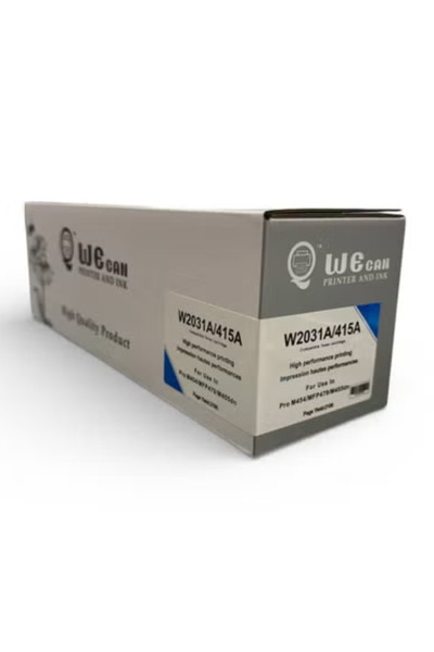 Wecan W2031A/415A Cyan Ink Compatible with HP Printers