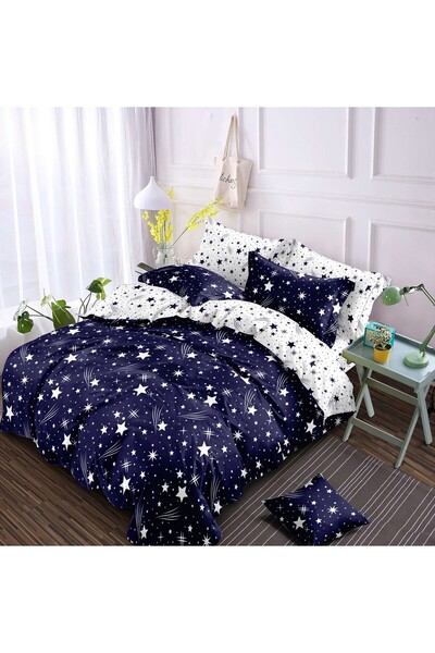 Pucioasa Double Duvet Cover Set , sulphurous, satin Cotton , 6 pieces