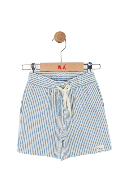NK Baby Boy Striped Sydney Shorts 1-4 Years Blue