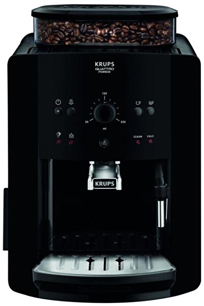 Krups Automatic Espresso Machine, 1450W, 15 Bar Pressure, 260g - Picto Arabic...