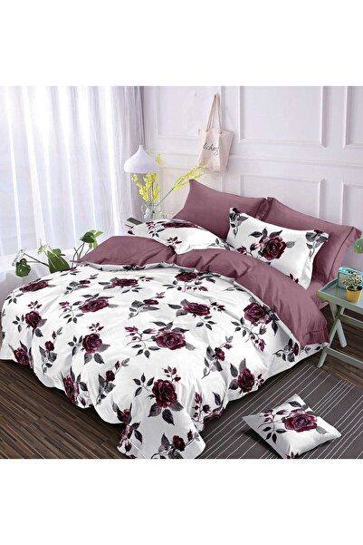Pucioasa Double Duvet Cover Set , sulphurous, satin Cotton , 6 pieces