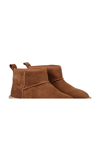 ANNASIA SHOES NAOMI Boots - Brown Leather