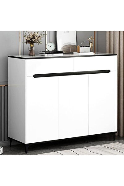 NKX Luxury Multifunctional Entryway Shoe Cabinet & Drawer Storage 90 CM