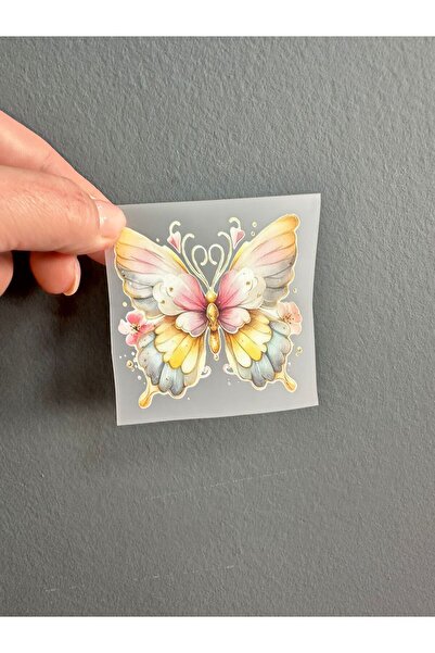 Gönülden Tasarım Imprimare prin transfer cu fluturi, care se lipește prin căl...