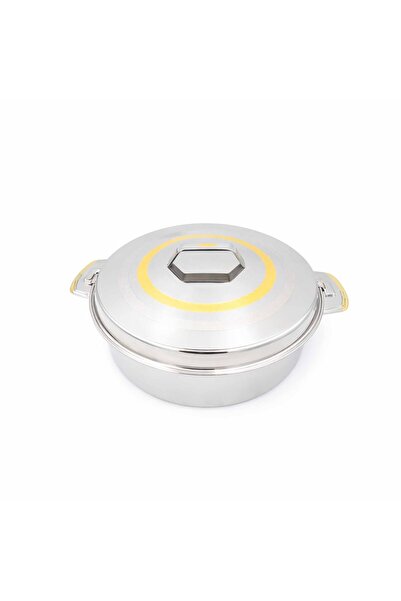 SQF Round stainless steel containers in two colors (3 liters)