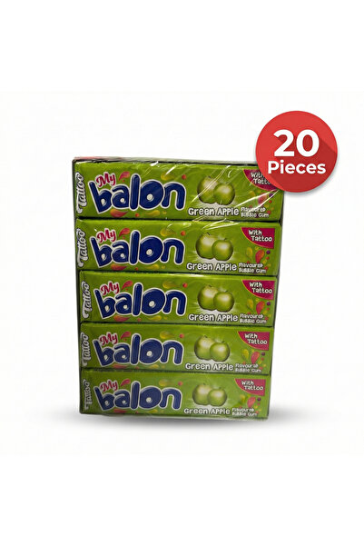 Mybalon My Balon Fruit Bubble Gum with Tattoos. Delicious flavors & fun insid...