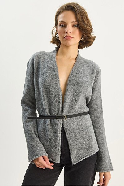 Hiccup LUCCI Belt Detailed Cardigan