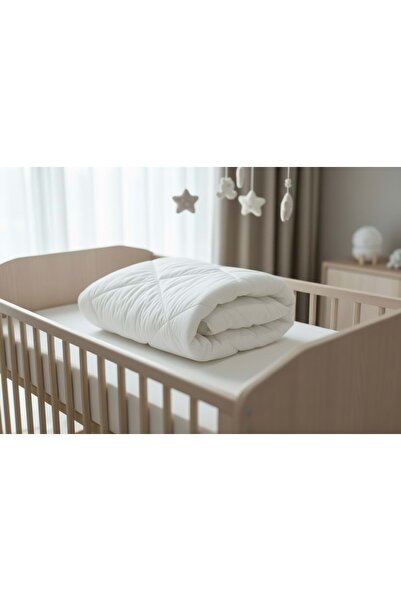 RYZE ÇOCUK Micro Baby Quilt White