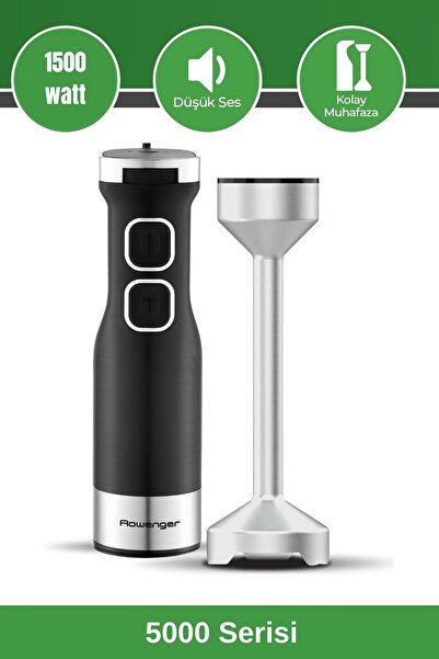 Rowenger 5000 Serisi Premium El Blender 1500watt Paslanmaz Çelik Hand Blender Çubuk Blender
